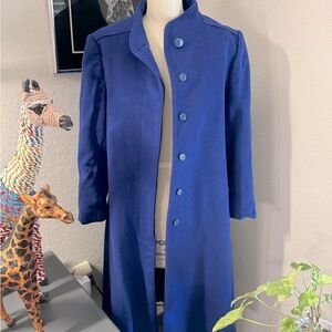Bright Blue Peacoat
